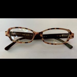 Authentic Kate Spade Havana Tortoise Eyeglasses
